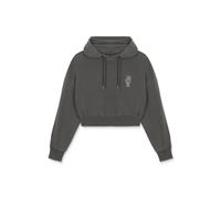Sweat A Capuche Volcom Fa Vaderetro Po Vintage Black Femme Noir 2026 taille XS