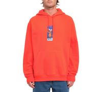 Sweat A Capuche Volcom Olivmoose Bright Red Homme Rouge 2024 taille S