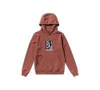 Sweat A Capuche Volcom Youth Essential Hoodie Henna Garçon Rouge 2026 taille XS