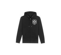 Sweat à Capuche West Coast Choppers ATX Cross Zip Noir/BlancS Noir,Blanc