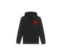 Sweat à Capuche West Coast Choppers ATX Cross Zip Noir/RougeXL Noir,Rouge