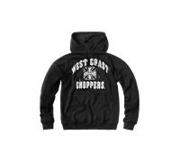 Sweat à Capuche West Coast Choppers Iron Oversize NoirXXL Noir