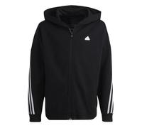 Sweat à capuche zip Adidas Junior noir - ADIDAS - Vêtement - Manches longues - Col capuche - Mixte 7-8 ans