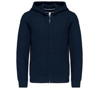Sweat À Capuche Zip Intégral - Enfant - Ados - K455 - Bleu Marine