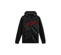 Alpinestars Ageless Zip Hoodie V3 Sweatshirt Homme Noir Rouge M