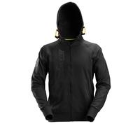 Sweat à capuche zippé avec logo Snickers noir taille XS