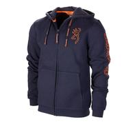 Sweat à capuche zippé Browning Snapshot Bleu S