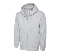 Sweat À Capuche Zippé Classique Unisexe Pour Adulte Uneek
