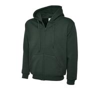 Sweat À Capuche Zippé Classique Unisexe Pour Adulte Uneek