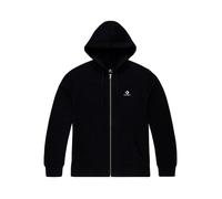 Sweat à capuche zippé CONVERSE Embroidered Star Chevron Noir - Homme S