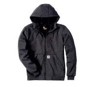 Sweat à capuche zippé déperlant et anti-vent gris foncé L CARHARTT S1101759026L Gris Foncé