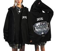 Sweat À Capuche Zippé Domin Ate Tour, Stray Kids Officiel avec Tous Les Membres, Mode Loose Décontractée Unisexe (5 Octobre,4TG)