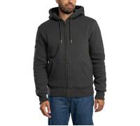 Superdry Sweat zippé Borg Lined Full Zip à capuche noir XL