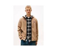 Tommy Jeans Veste en polaire taupe, Taille M
