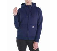 Sweat à capuche zippé femme Carhartt 102788 Navy S L