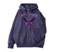 Sweat À Capuche Zippé Homme Oversize DéContracté Et Confortable Classique Sweat-Shirt Manche Longue avec Fermeture pour l'extérieur, Le Sport, la pêche Sweat à Capuche Unisexe pour Adulte