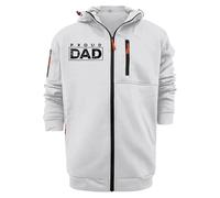 Sweat À Capuche Zippé Homme Oversize Patchwork athlétique Cordon de Serrage Manches Longues Sportswear avec Poche Parfait pour Randonnée, Voyage et Sport Sweat à Capuche Unisexe pour Adulte