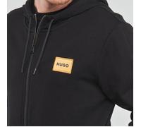 Sweat à capuche zippé Hugo avec logo Or DAPLE G Noir XS