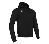 Sweat à capuche zippé Macron cello Noir 3XL