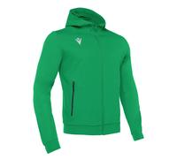 Sweat à capuche zippé Macron cello Vert 2XL