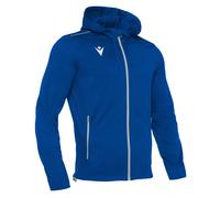 Sweat à capuche zippé Macron freyr Bleu XS