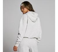 Sweat à capuche zippé MP Basics pour femmes - Gris clair chiné - M