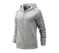 Sweat à capuche zippé New Balance - Femme - Gris - Manches longues S
