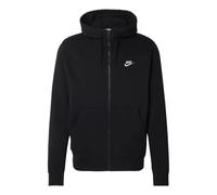 Sweat à capuche zippé Nike Club Fleece noir