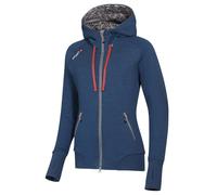 Sweat à capuche zippé pour femmes Ocún - blue opal / silver scone XS