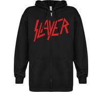 Sweat à capuche zippé Slayer Reign in Blood Logo