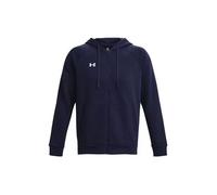 Sweat à capuche Zippé Under armour Essential bleu marine -Under Armour- Taille :S M