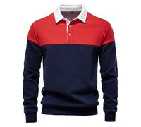 Sweat à col polo à manches longues pour homme, pull décontracté à manches longues, chemises basiques intelligentes, chemise de course à pied, chemise de travail respirante, chandail de travail à