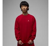 Sweat à col ras-du-cou en tissu Fleece Jordan Brooklyn pour homme Gym Red/Blanc XXL