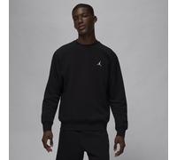 Sweat à col ras-du-cou en tissu Fleece Jordan Brooklyn pour homme Noir/Blanc S