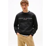 Sweat À Col Ras-Du-Cou Et Logo Brodé Tommy Logo Sweatshirt/Black - S