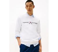 Tommy Hilfiger Logo Hoodie Blanc L Homme