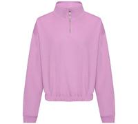 Sweat À Col Zippé 1/4 Cropped Awdis Pour Femmes