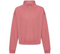 Sweat À Col Zippé 1/4 Cropped Awdis Pour Femmes
