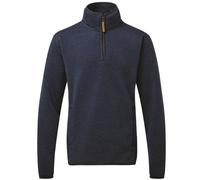Sweat À Col Zippé 1/4 En Polaire Ultra Chaud Pour Hommes Résistant En Tricot