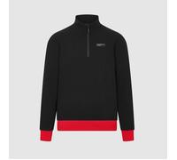 Sweat à col zippé Porsche Motorsport Homme - Noir - Manches longues - Autres cols XS