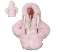Sweat à sweat à capuche | Couvre-bouton de levier de vitesses en peluche chaude - Gadgets intérieurs automobiles mignons de voiture mignonne accessoires pour les voitures manuelles et automatiques