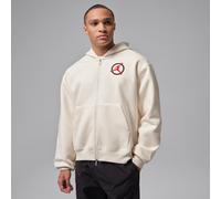 Jordan FLT CLB KNIT FZ men Hoodies|Zippers white taille: S