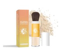 Sweat Absorbing Translucent Mineral Powder - Mess-free Loose Powder Makeup That Controls Oil & Sweat Shine,Sunscreen Powder - Makeup Setting Powder For Oily Skin - Matte Finish Gentle on Skin