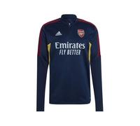 Sweat ADIDAS Arsenal Condivo 22 Homme Bleu - Manches longues - Football Indoor - Respirant XXL