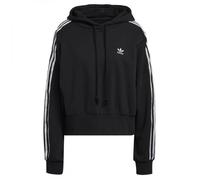 Sweat adidas Originals ADICOLOR CLASSICS SATIN TAPE CROPPED - Noir - Femme - Manches longues 36