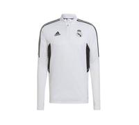 Sweat ADIDAS Real Madrid Training Top Blanc - Homme/Adulte - Manches longues - Col montant XL