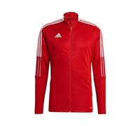 Sweat ADIDAS Tiro 21 Rouge - Homme/Adulte - Manches longues - Col capuche S