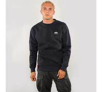 Sweat Alpha Industries Basic Small Logo Bleu M