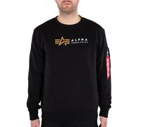 Alpha Industries Sweat-shirt Alpha Label Homme Noir Taille M