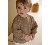 Sweat bébé en sherpa noix de pécan 36M(97CM)